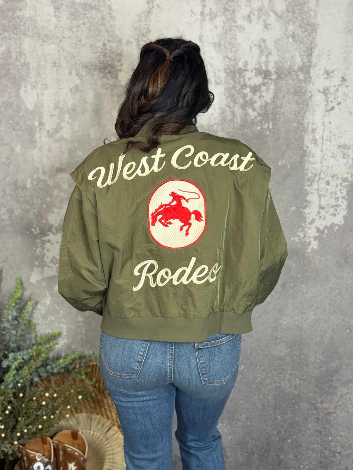 Olive Rodeo Jacket (Small - 3X)