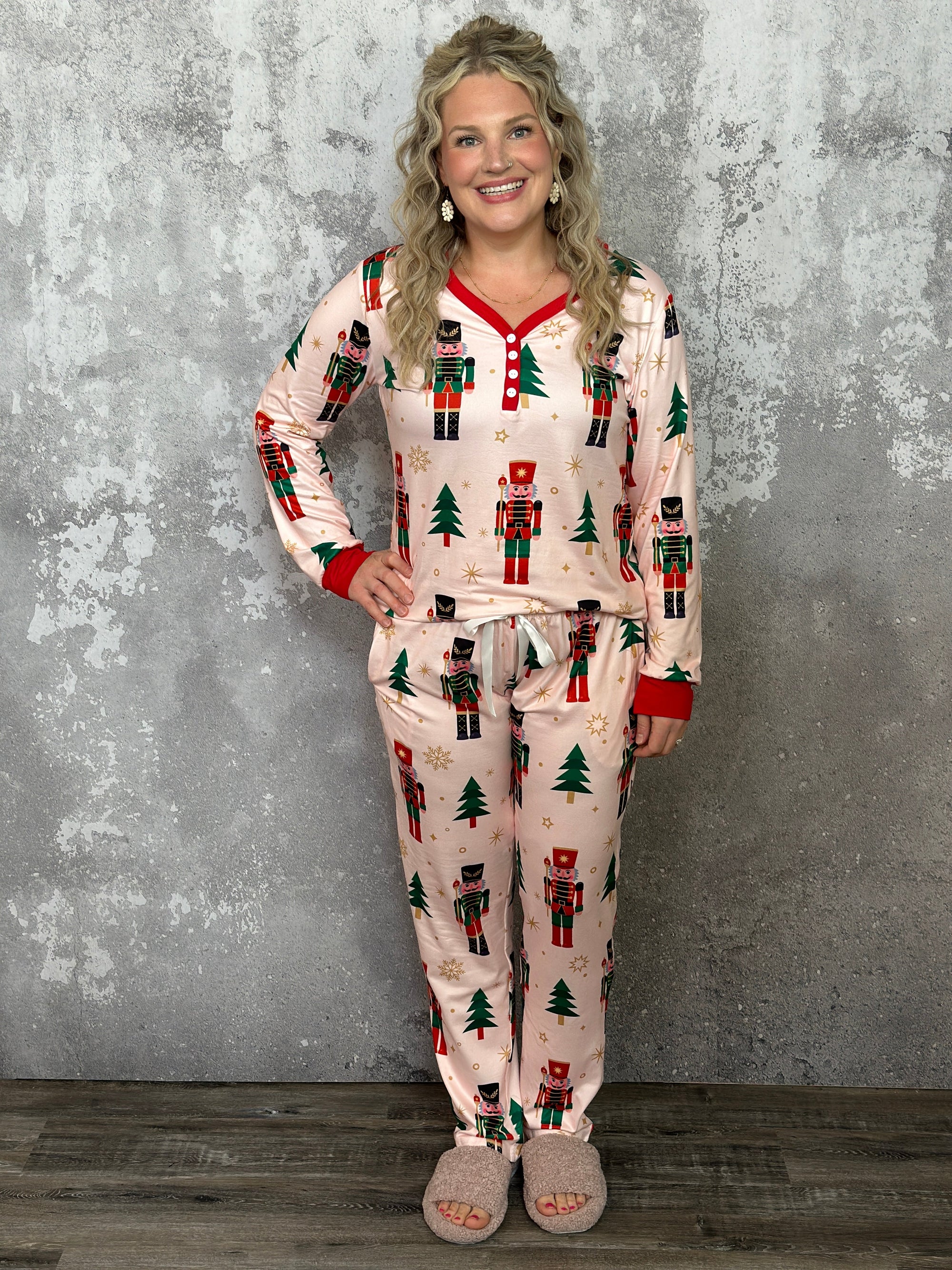 Buttery Shirley Lounge Set - Nutcracker (Small - 3X) RESTOCK