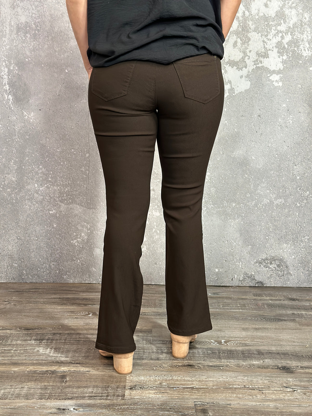 Hyperstretch Relaxed Fit Bootcut Pant  - Clove (Small - XL) - FINAL SALE