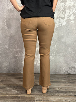Hyperstretch Relaxed Fit Bootcut Pant - Almond (Small - XL)