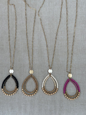 The Leala Necklace - Pink