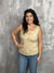 The Bailey Tank -  Yellow Taupe -  (Small - 3X)