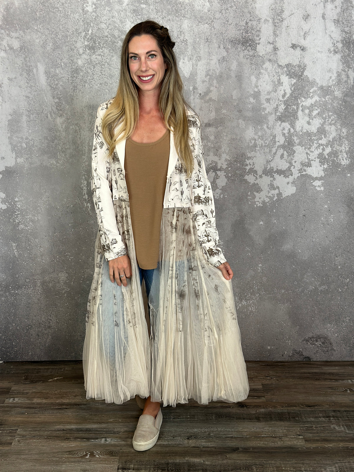 Old West Tulle Blazer (Small - 2X)