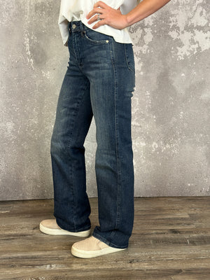 Judy Blue Straight Leg Tummy Control Dark Wash Work it Jean (sizes 0/24-24W) - BESTSELLER