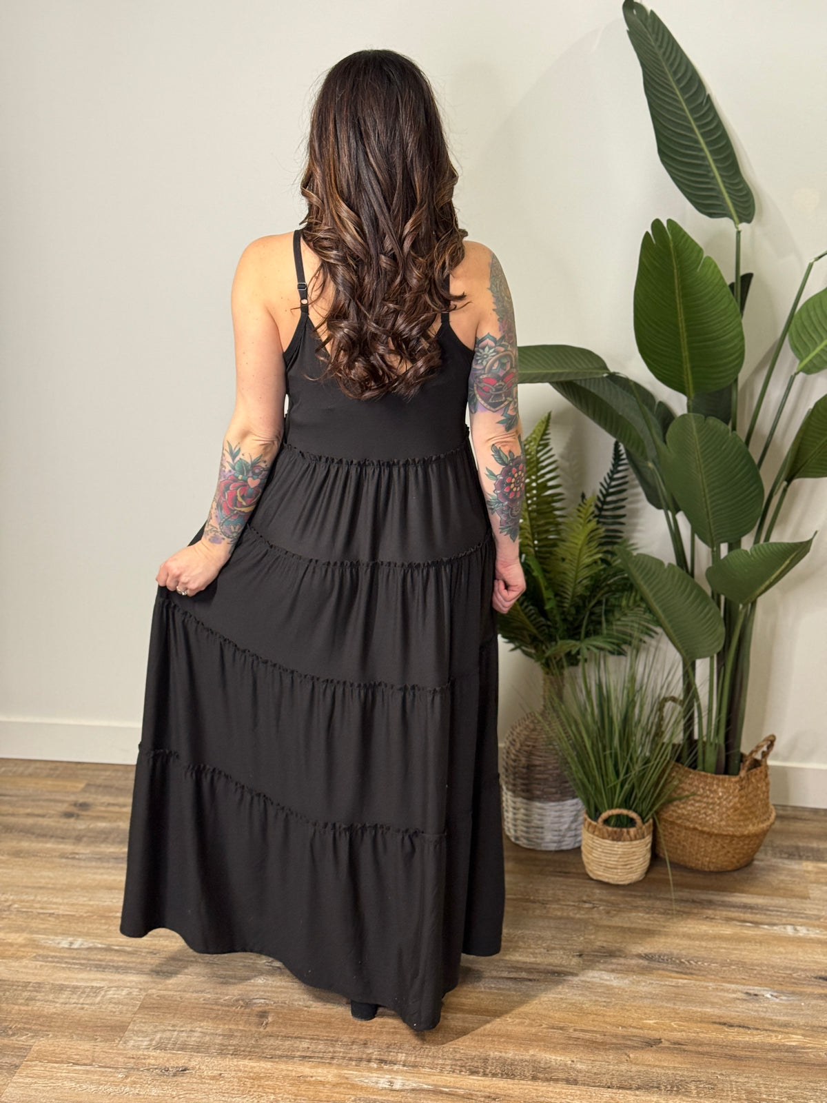 The Tonya Tiered Dress  (Small - 3X)