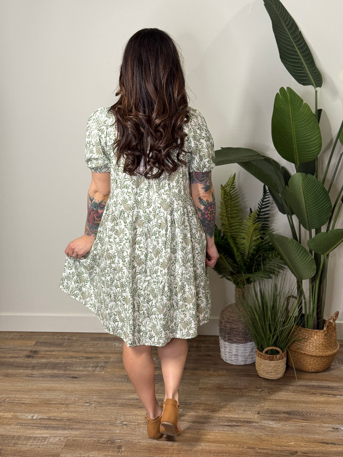 Olive Branch Dress