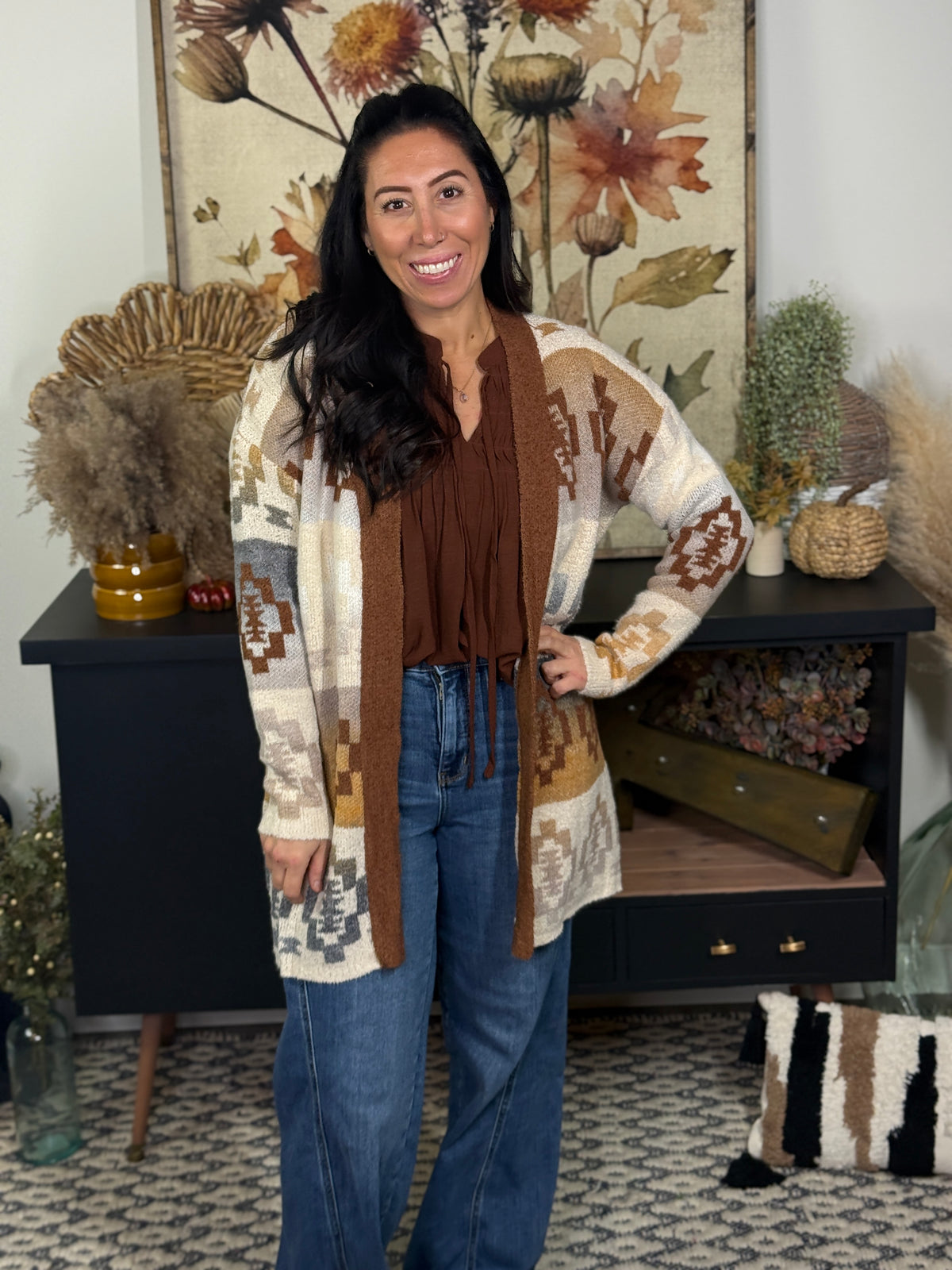 Aztec Golden Fields Cardigan