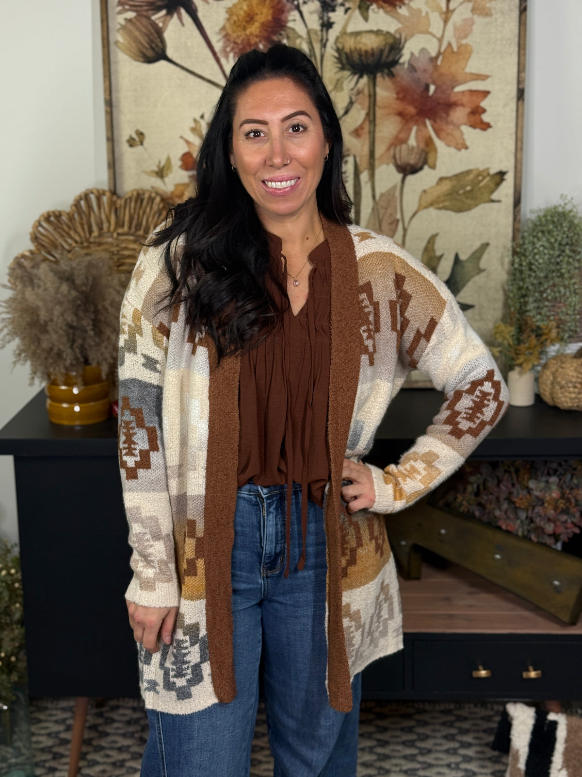 Aztec Golden Fields Cardigan