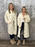 Textured Lightweight Shacket - Cream