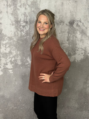The Poppy Sweater - Bean