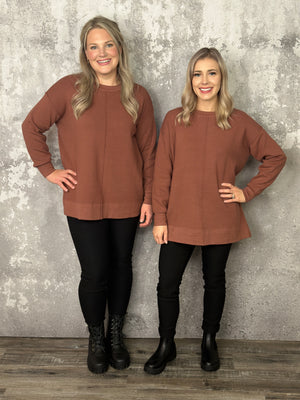 The Poppy Sweater - Bean