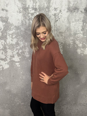 The Poppy Sweater - Bean