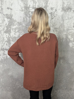 The Poppy Sweater - Bean