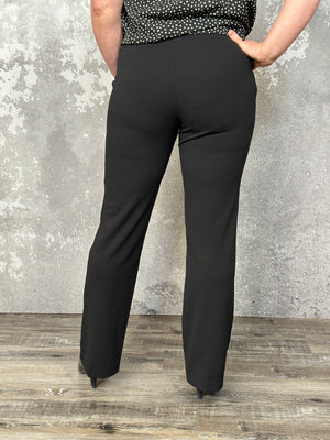 Pull On Wide Leg Dress Pant