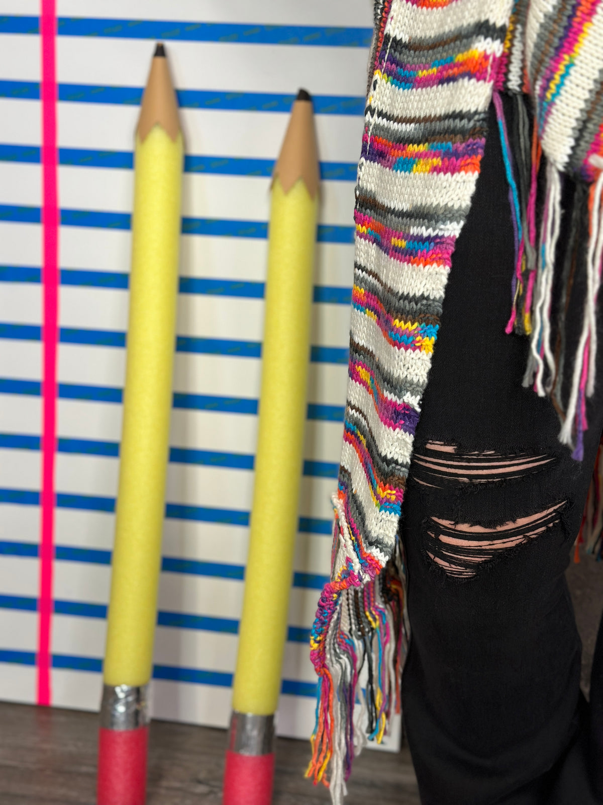 Multicolor Fringe Cardigan - FINAL SALE