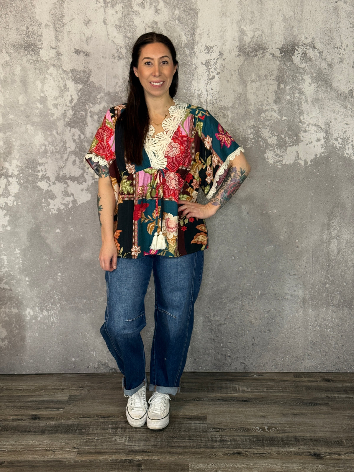 Mix Boho Top