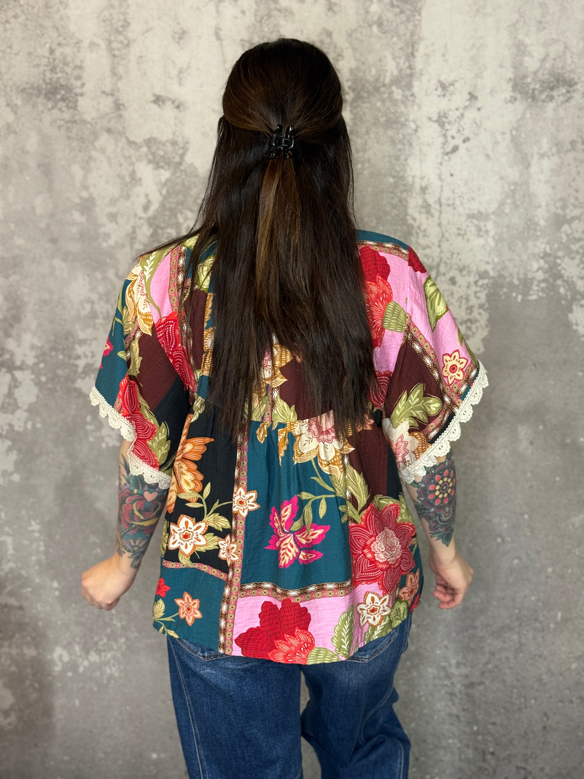 Mix Boho Top