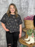 Western Graphic Style Sweatshirt Top - Charcoal (Small - 3X)