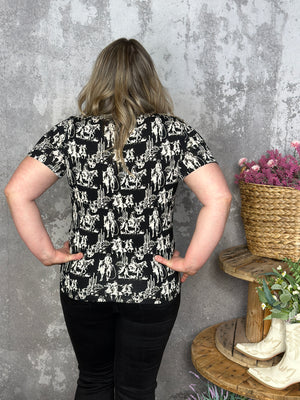 Desert at Dusk Tee  (Small - 3X)