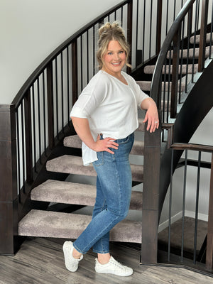 Judy Blue Tummy Control Slim Fit Jean (sizes 25-24W)