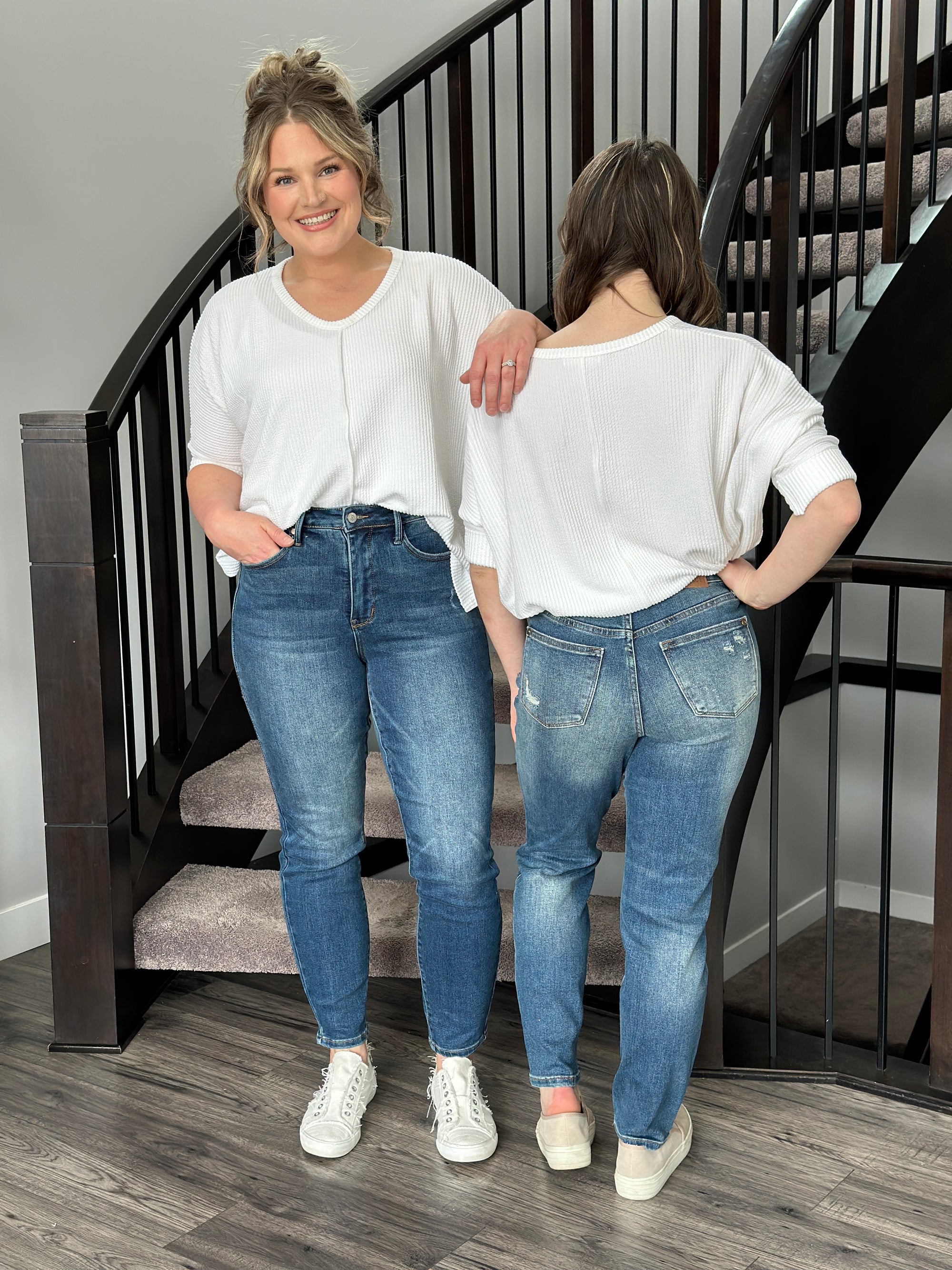 Judy Blue Tummy Control Slim Fit Jean (sizes 25-24W)