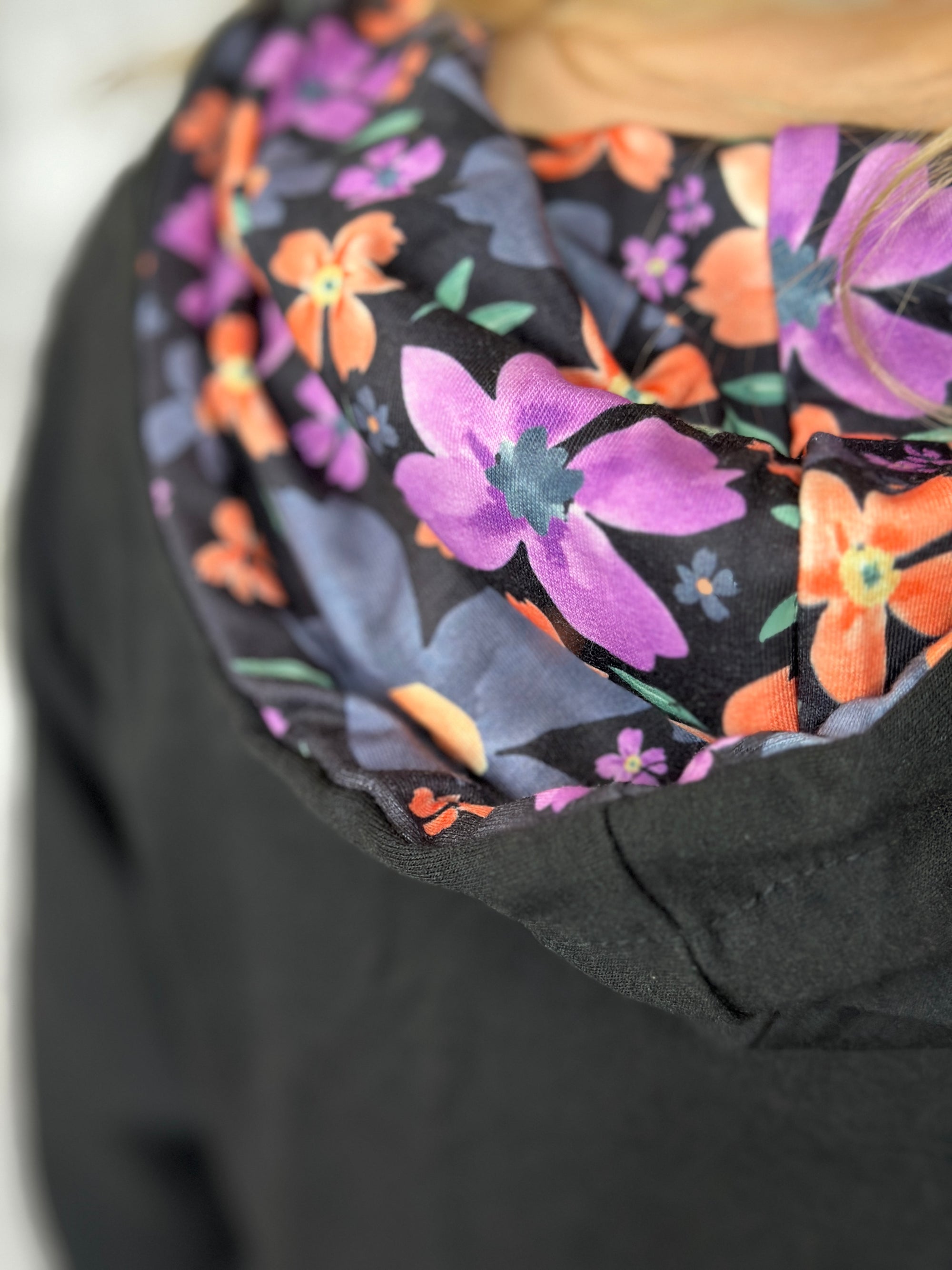 Lightweight Shirley Hoodie - Black (Small - 3X)
