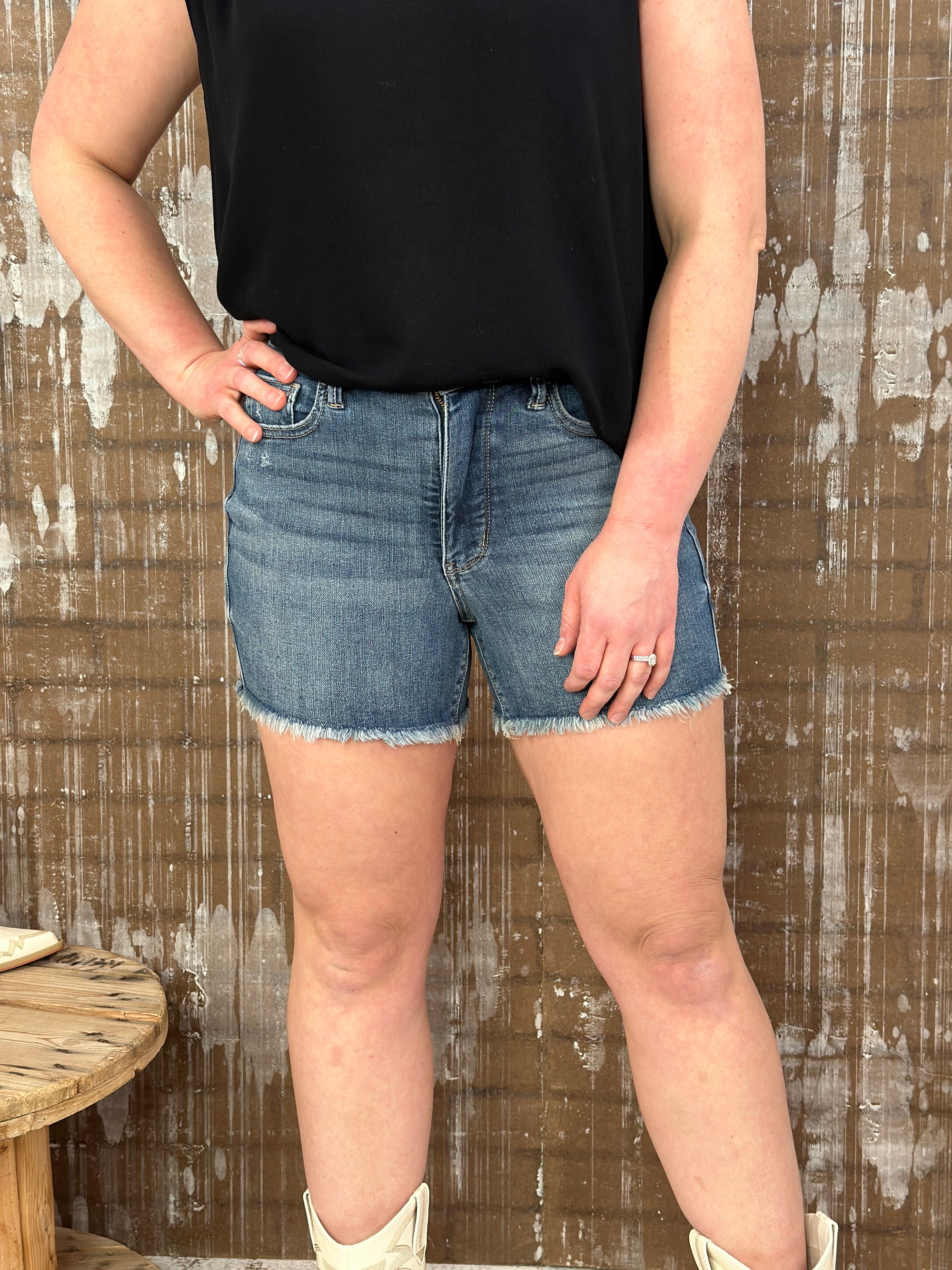 Judy Blue Tummy Control Shorts (S - 3X)
