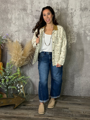 Western Graphic Chore Jacket