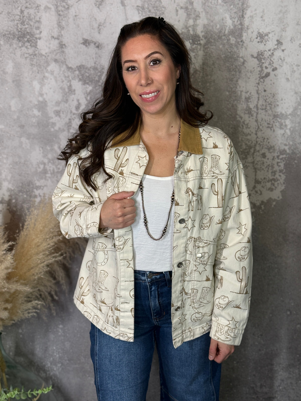 Western Graphic Chore Jacket