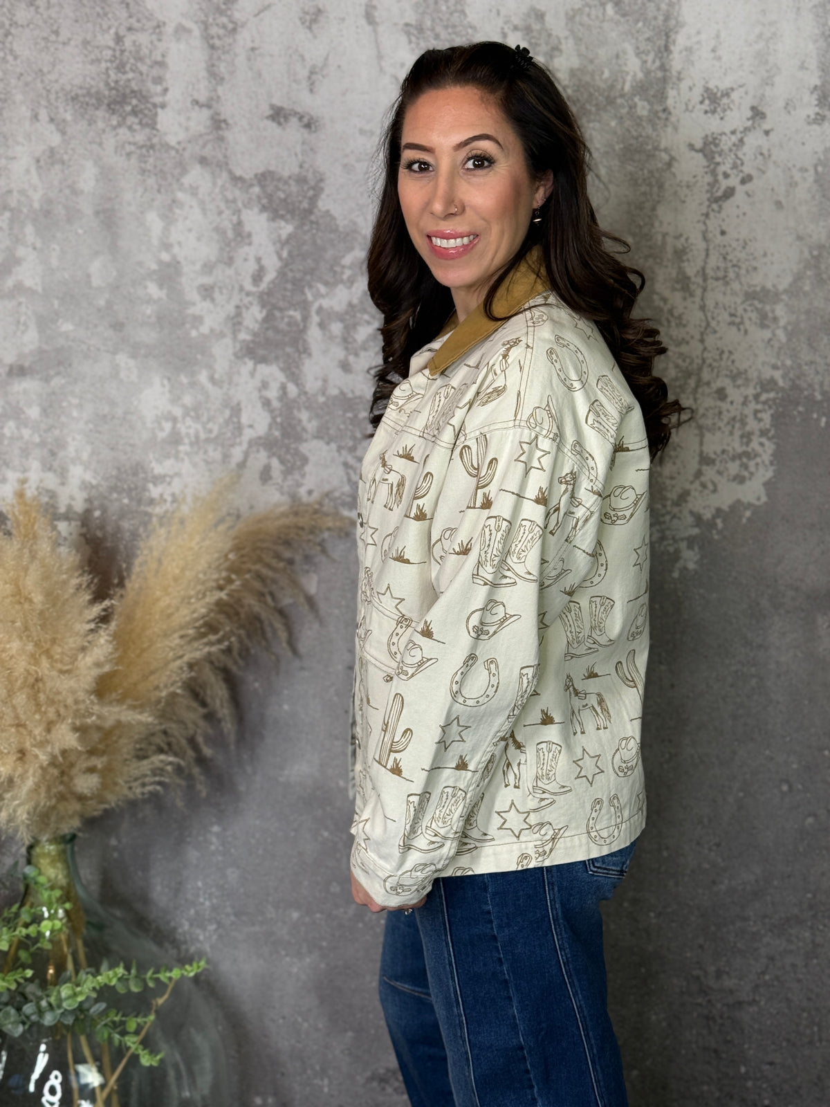 Western Graphic Chore Jacket