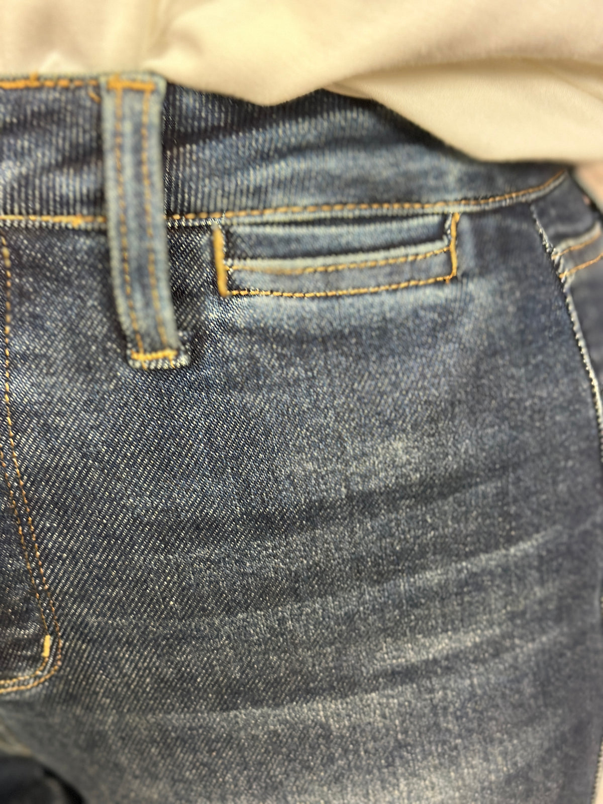 Judy Blue Dark Wash Retro Wide Trouser Jean with Welt Pocket  (sizes 0/24-24W)