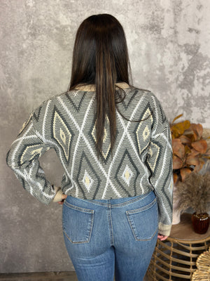 Diamond Design Sweater