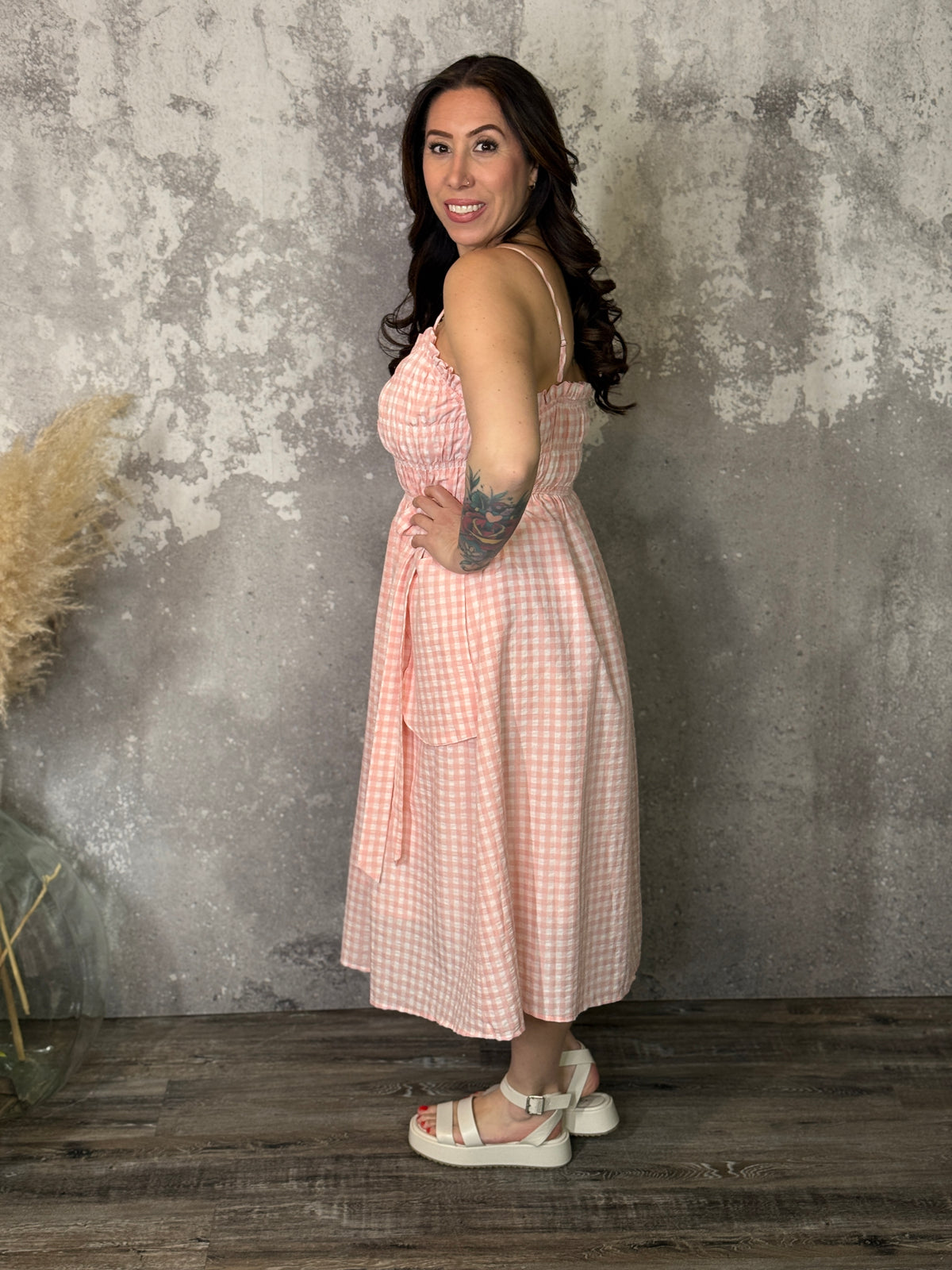 Gingham Dress