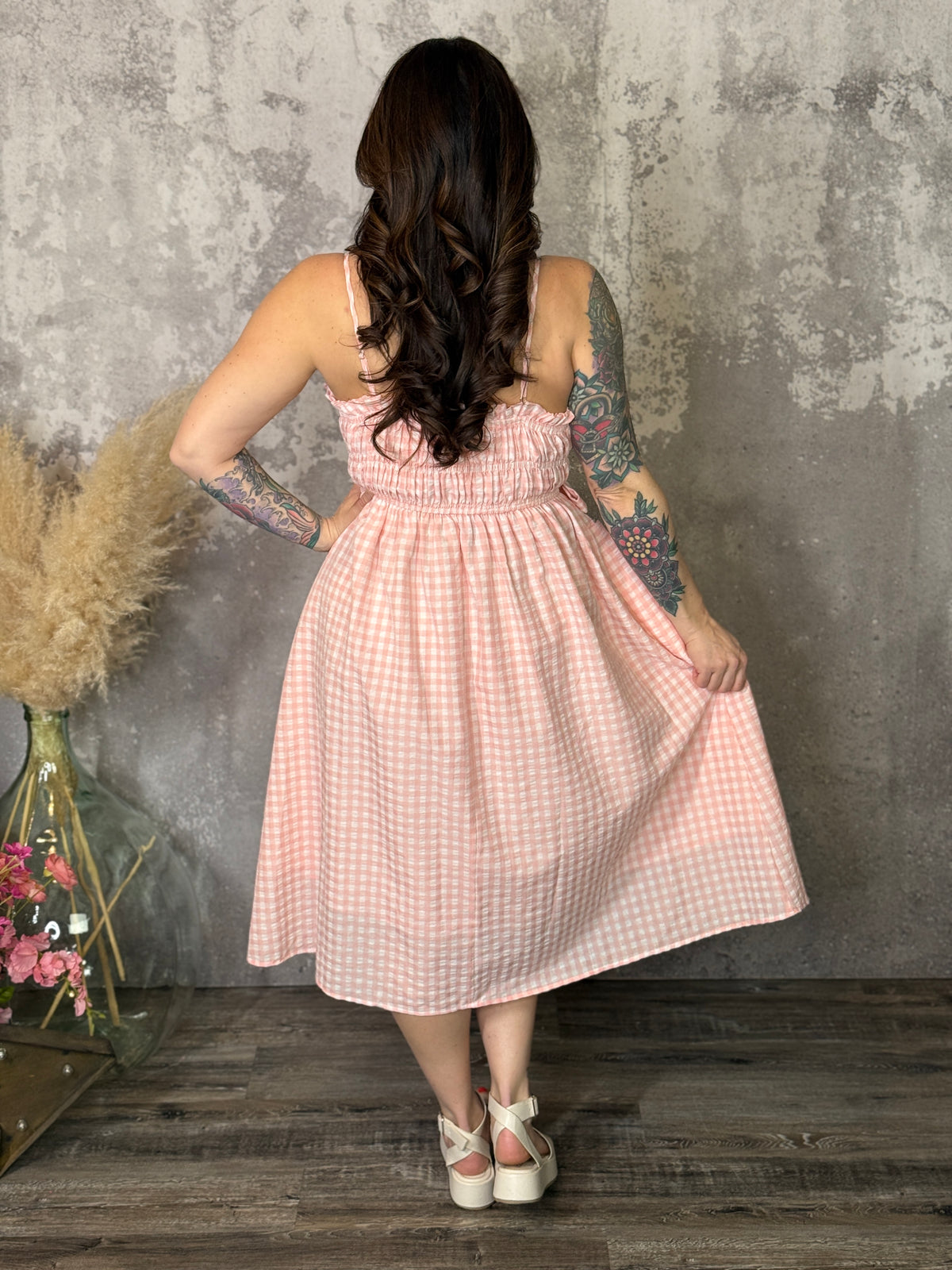 Gingham Dress