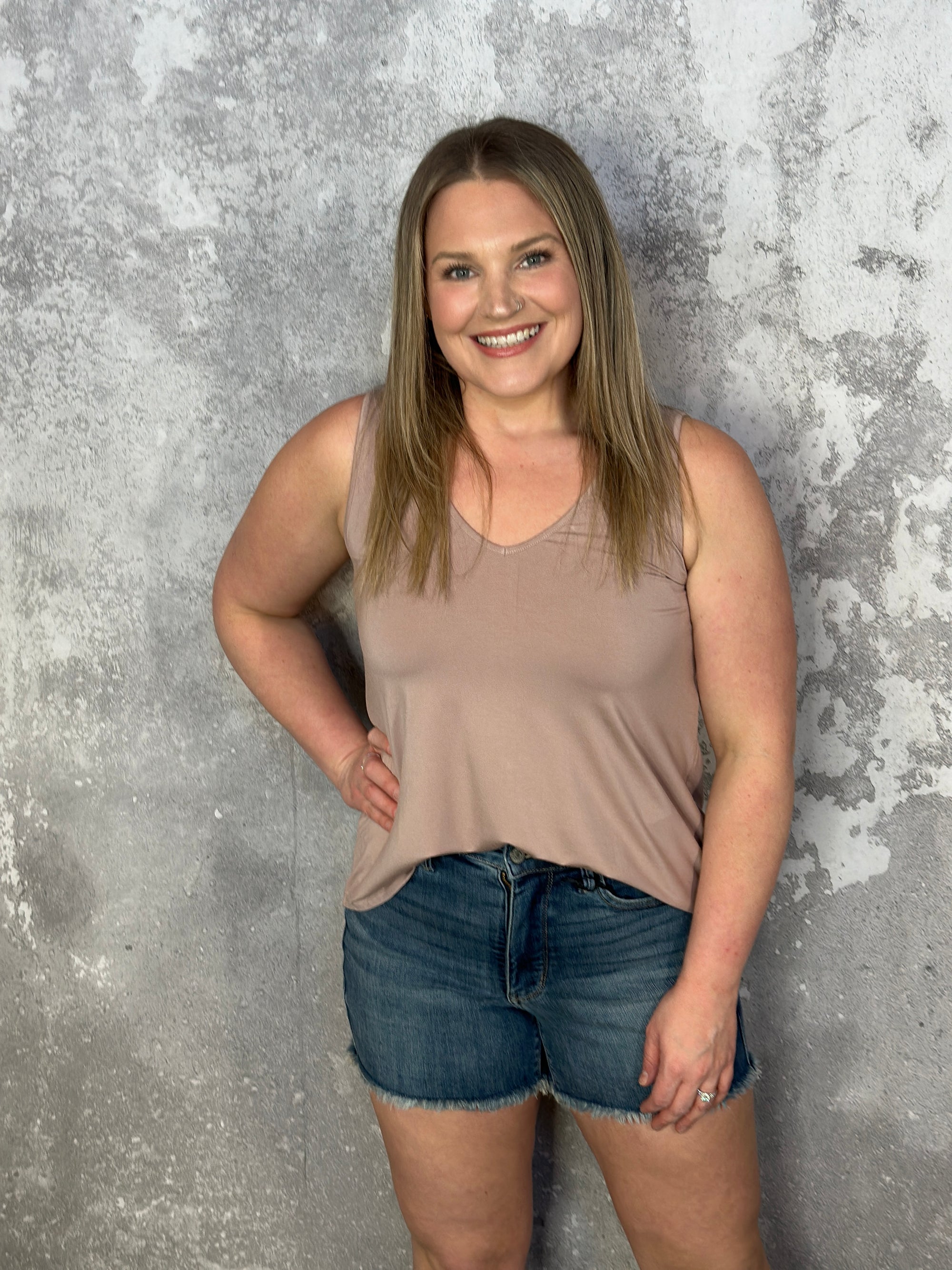 The Olivia Tank - Nutella - FINAL SALE