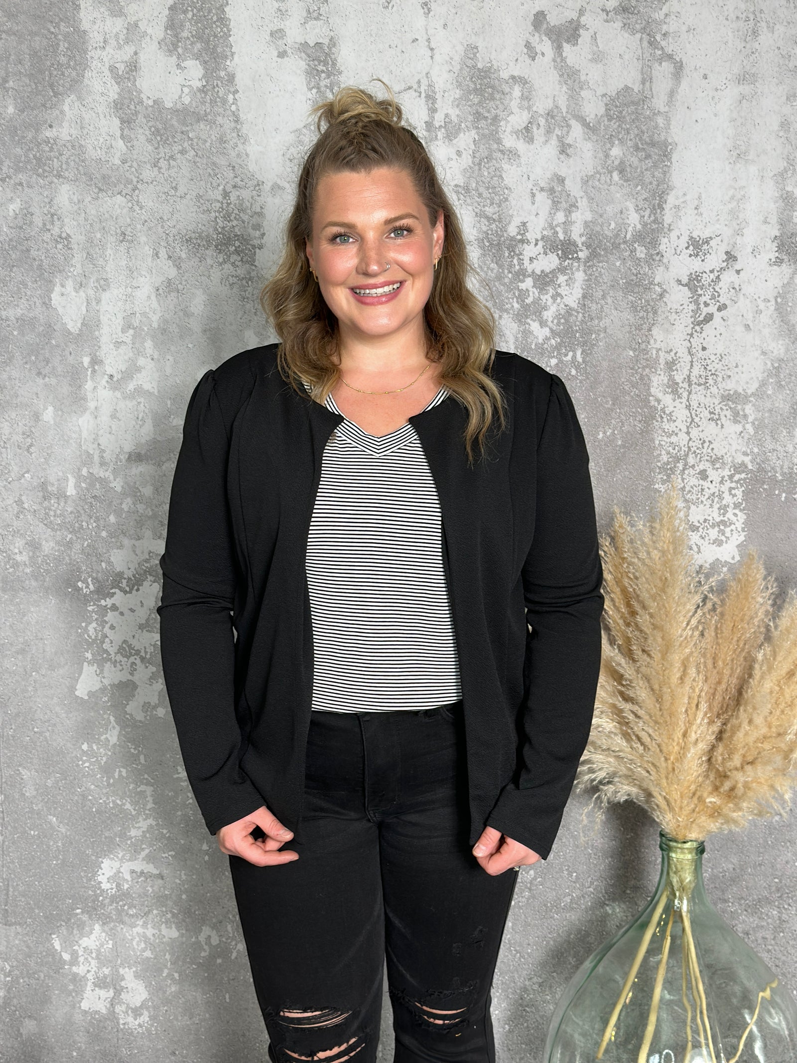 The Bentley Blazer - Black (Small - 3X) - FINAL SALE