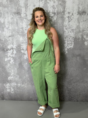 Cargo Green Jumper (Small - 3X)