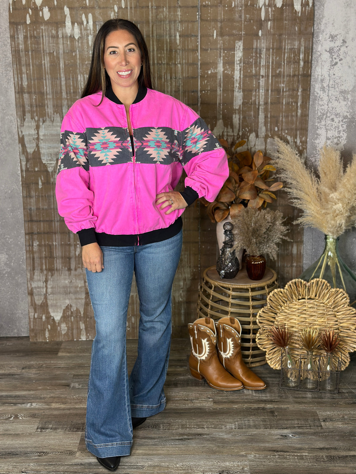 90's Western Barbie Bomber Jacket (XS - 3X) BESTSELLER
