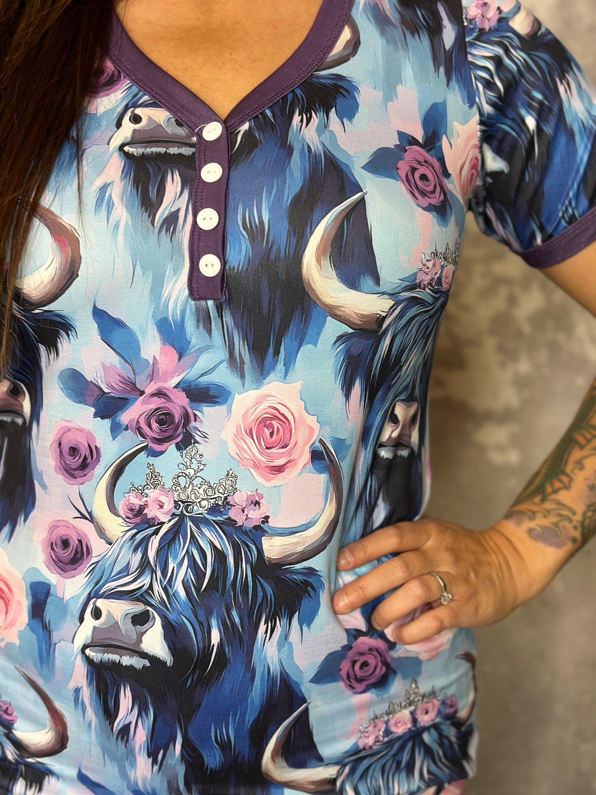 Buttery Shirley Lounge Sets - Hyland Crown - (XS - 3X)