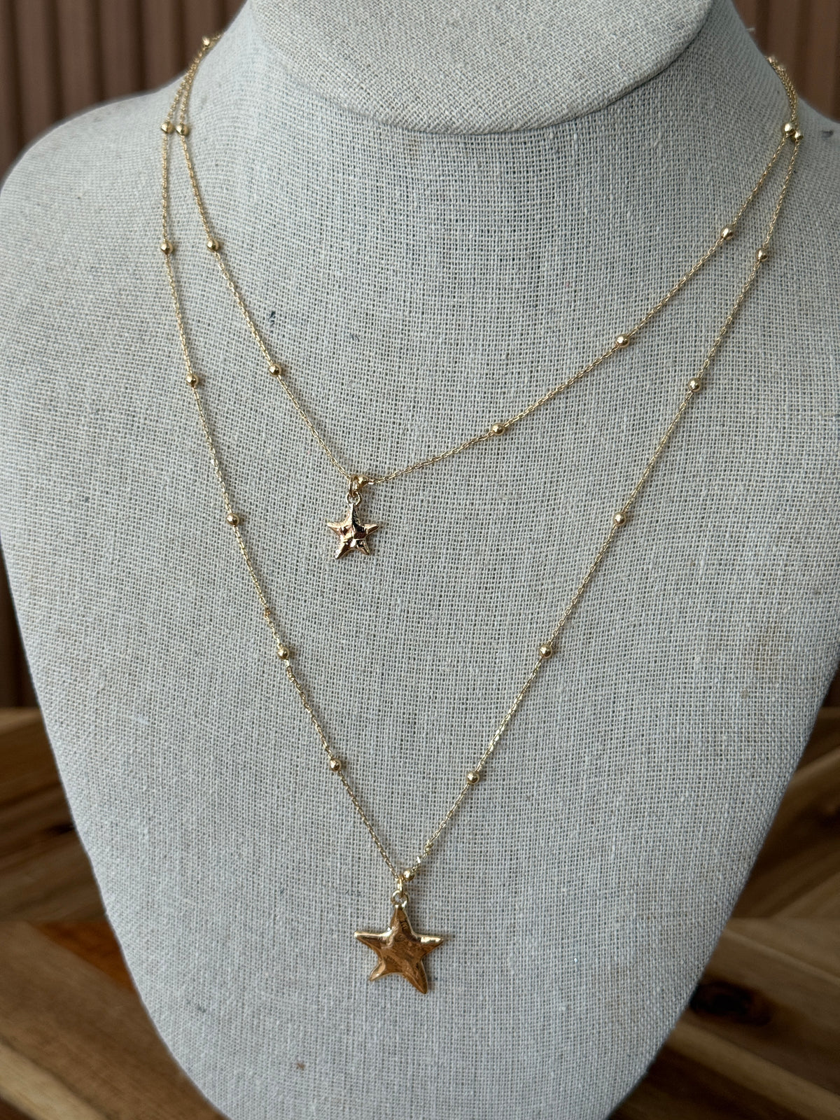 Shooting Stars Dainty Necklace