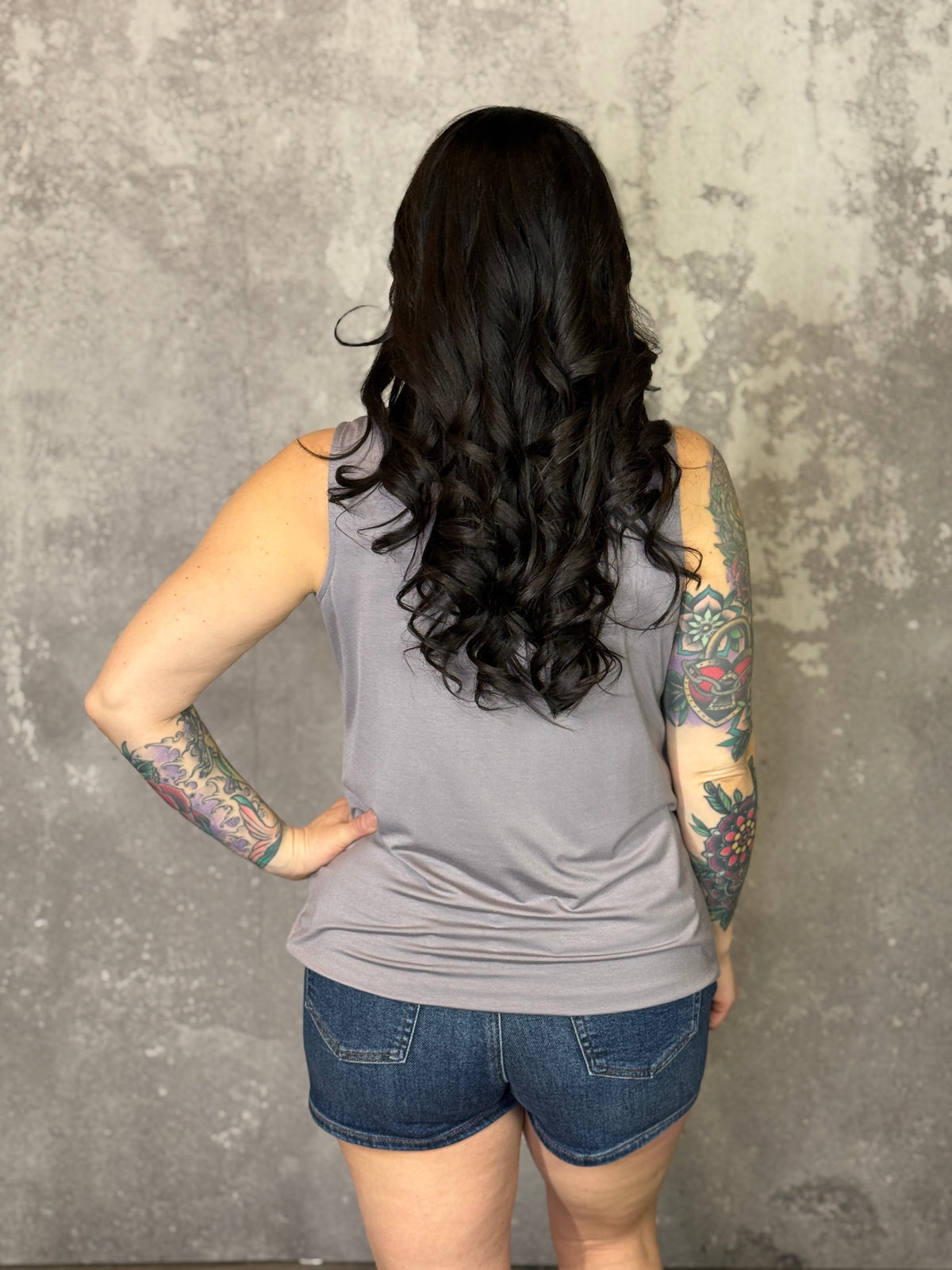 The Tori Tank - Latte (Small - 3X)