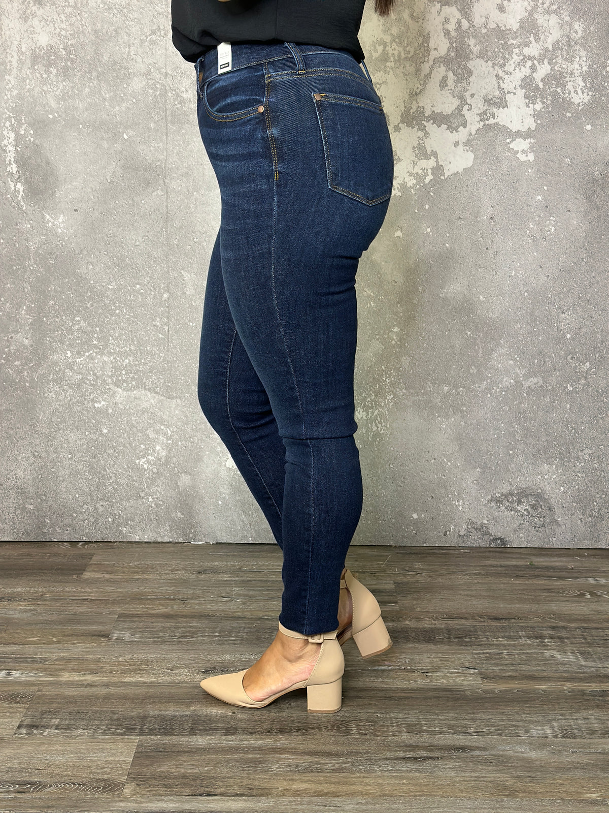 Judy Blue Dark Wash Sara Skinny Jean (sizes 24-24W) - BESTSELLER