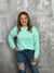 Soft Ribbed Riley Long Sleeves - Mint (Small - 3X)