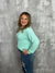 Soft Ribbed Riley Long Sleeves - Mint (Small - 3X)