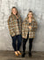 Plaid Teddy Bear Jacket (MEDIUM LEFT)