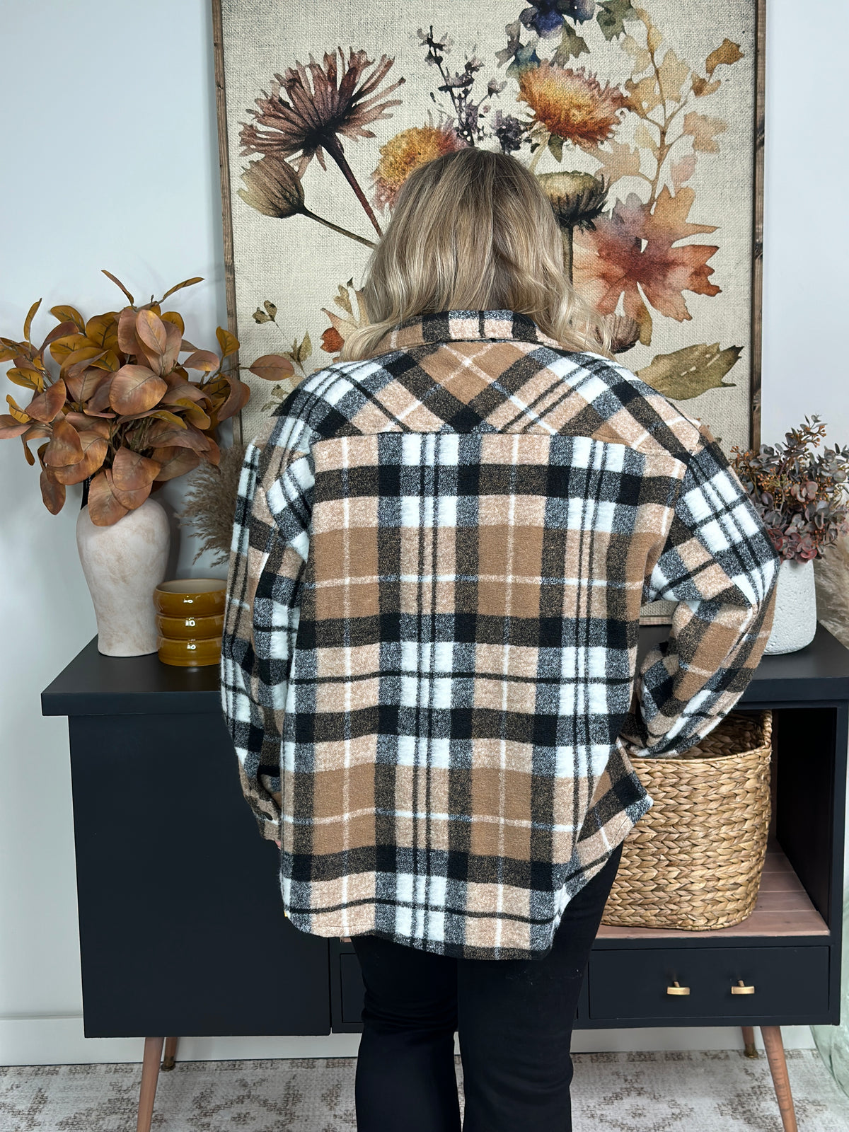 Brown Plaid Shacket - BESTSELLER