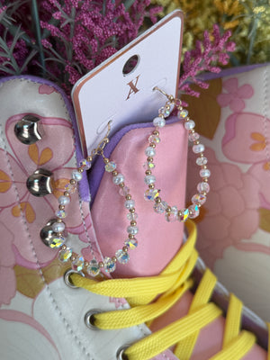 Iridescent/Pearl Tear Drop Earring