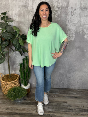Melon Waffle Tee