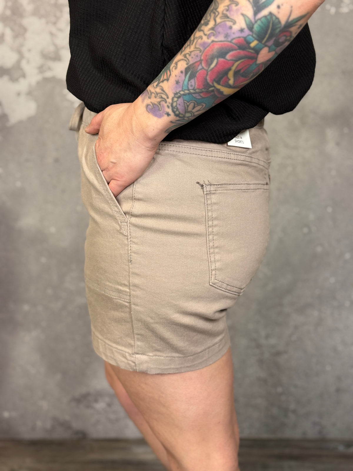 Cargo Shorts - Khaki  (Small - XL)