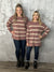 The Poppy Stripe Sweater - Mauve